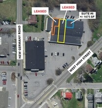1104 W High St, Ebensburg, PA - AERIAL  map view
