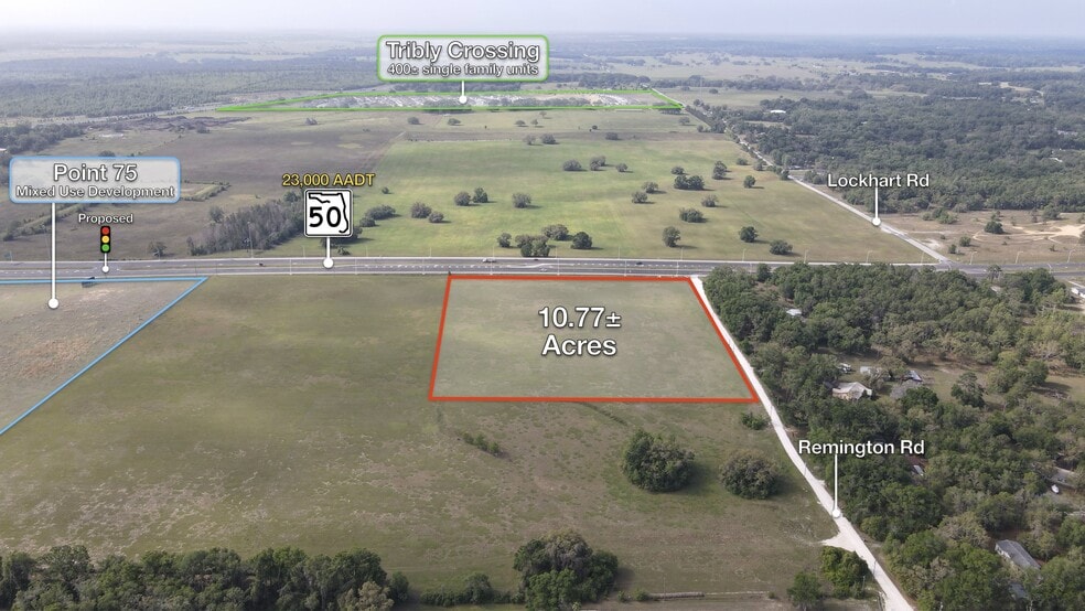 SR 50 & Remington Rd., Brooksville, FL for sale - Building Photo - Image 3 of 3