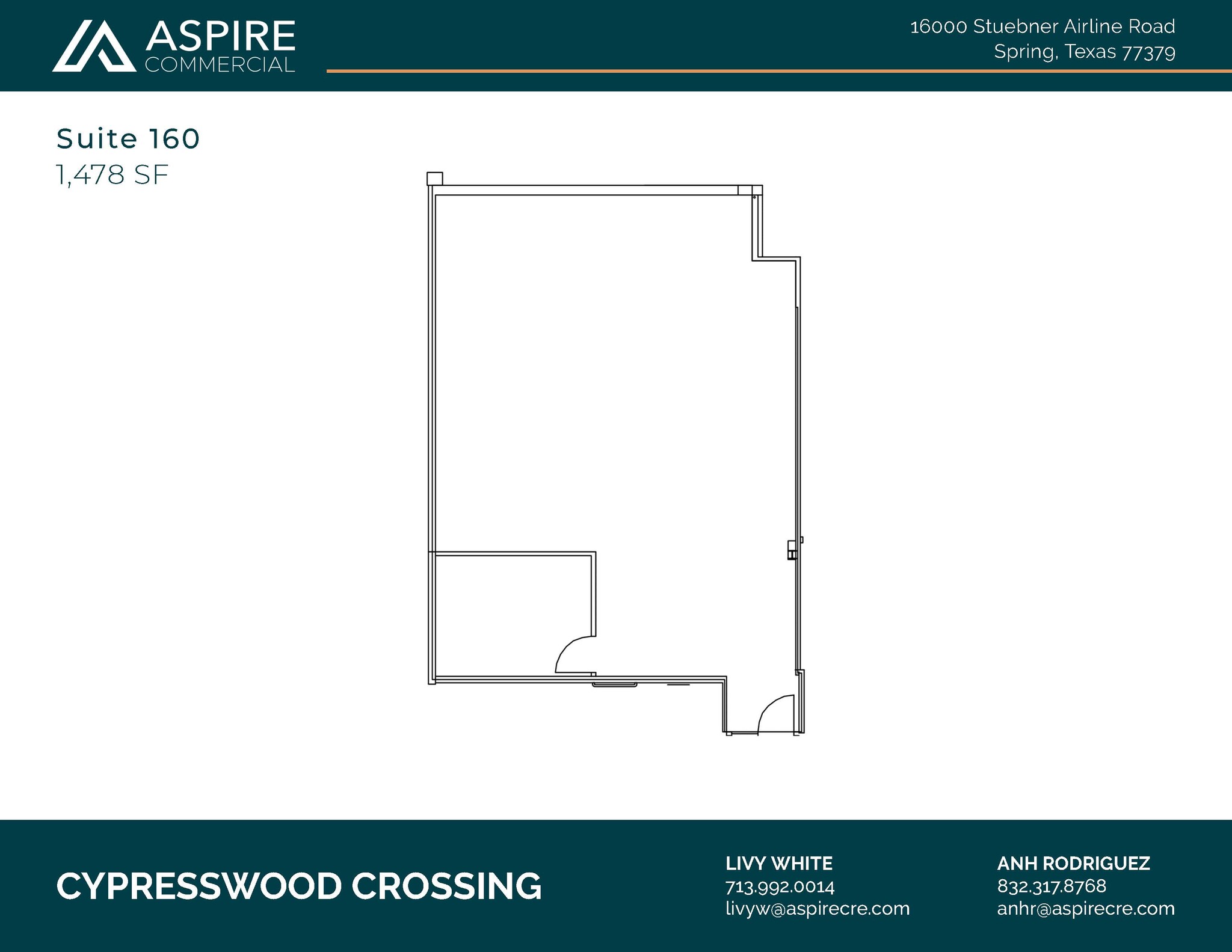 16000 Stuebner Airline Rd, Spring, TX for lease Floor Plan- Image 1 of 1