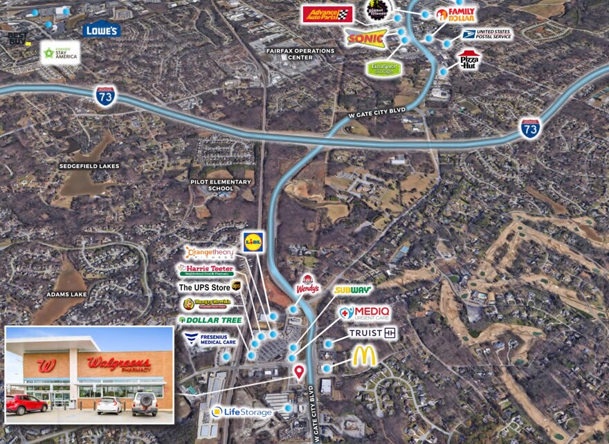 5005 MacKay Rd, Jamestown, NC 27282 Walgreens