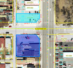 6712 Calumet Ave, Hammond, IN - aerial  map view