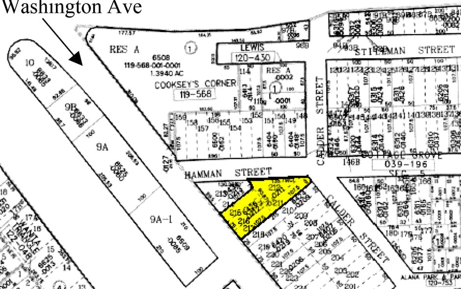6426 Washington Ave, Houston, TX for lease - Plat Map - Image 2 of 4