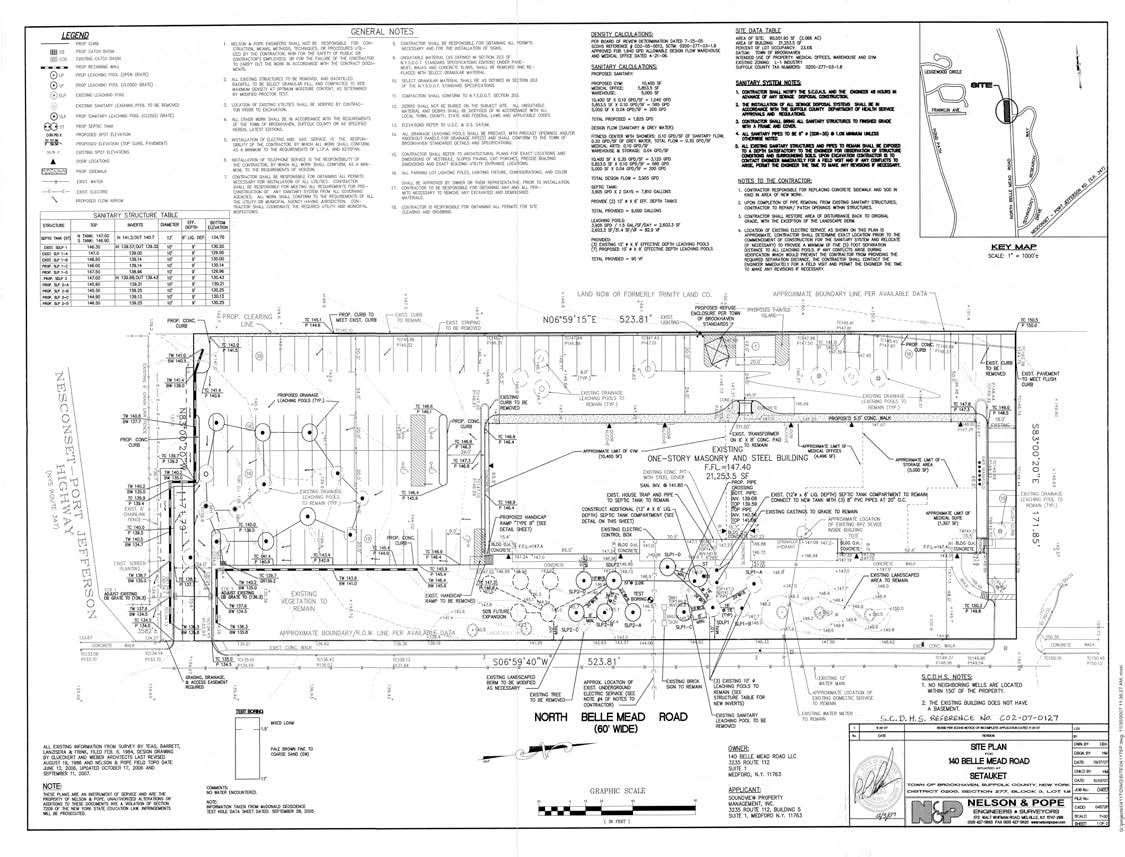 140 Belle Meade Rd, Setauket, NY for sale Plat Map- Image 1 of 1
