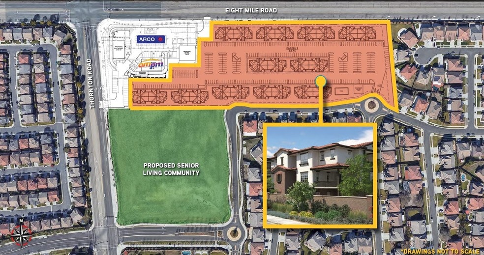 Eight Mile Rd & Thornton Rd, Stockton, CA 95209