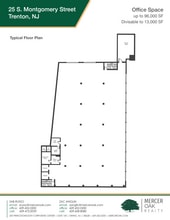 25 S Montgomery St, Trenton, NJ for lease Floor Plan- Image 1 of 1