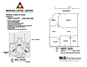 30600-30700 - 30800 Telegraph Rd, Bingham Farms, MI for lease Floor Plan- Image 1 of 1