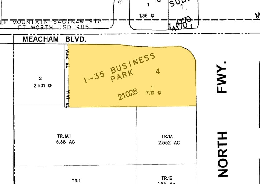 2540 Meacham Blvd, Fort Worth, TX for sale - Plat Map - Image 2 of 31