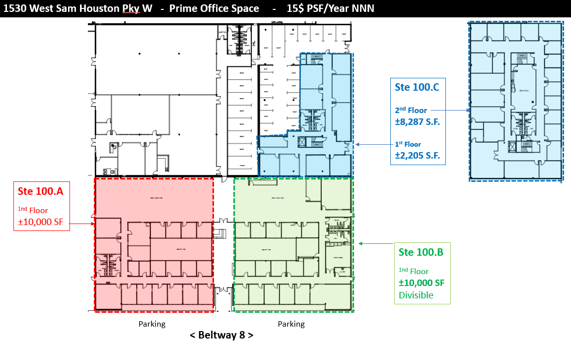 1530 W Sam Houston Pky N, Houston, TX for lease Building Photo- Image 1 of 5