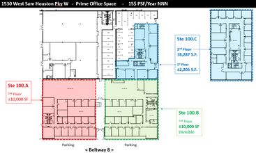 1530 W Sam Houston Pky N, Houston, TX for lease Building Photo- Image 1 of 5