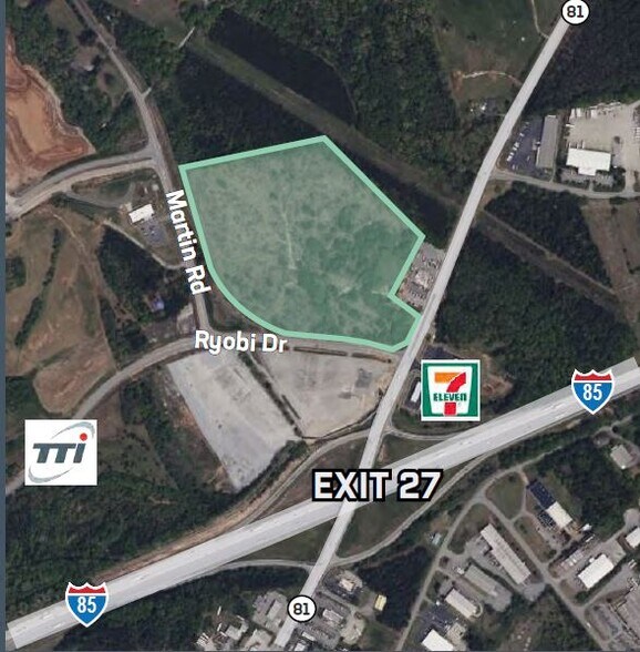 Highway 81 & Ryobi Dr, Anderson, SC 29621 Anderson Manufacturing Park