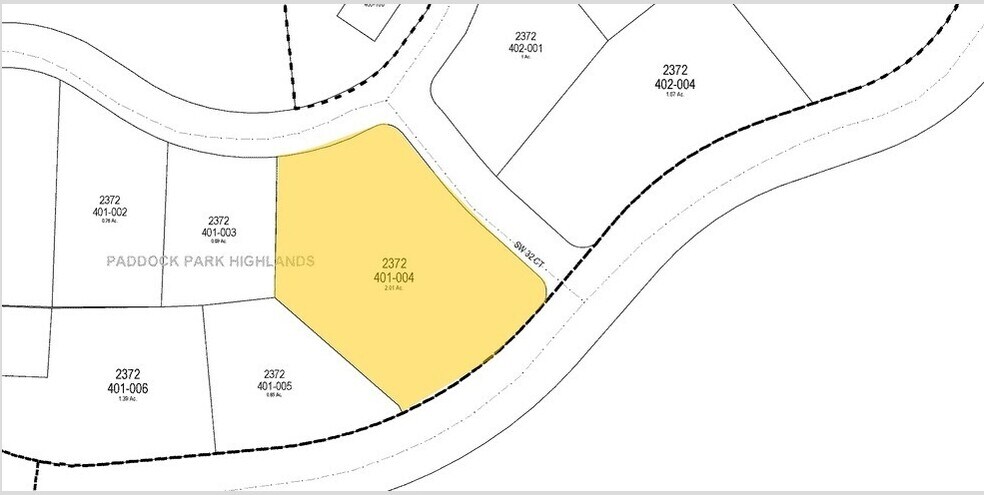 3241 SW 34th St, Ocala, FL for lease - Plat Map - Image 2 of 2