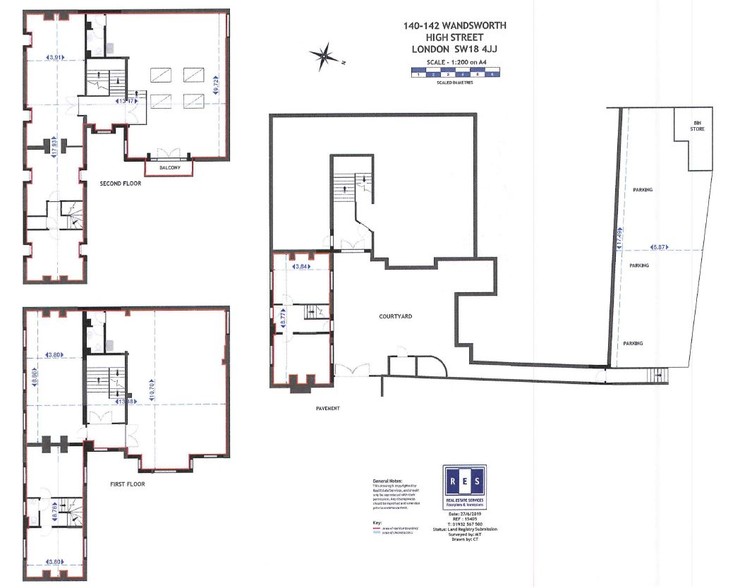 140-142 Wandsworth High St, London for lease - Floor Plan - Image 2 of 2