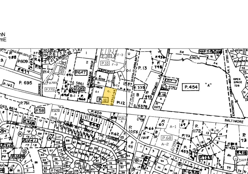 10176 Baltimore National Pike, Ellicott City, MD for sale - Plat Map - Image 2 of 27