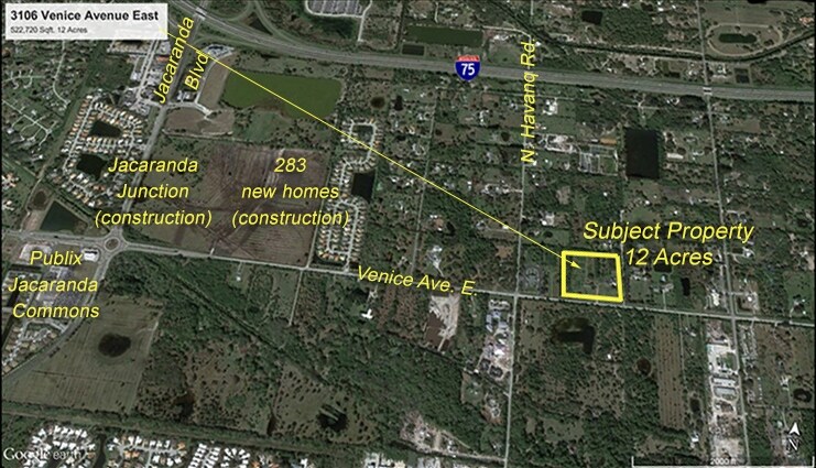 3106-3076 E Venice Ave, Venice, FL for sale - Aerial - Image 1 of 1