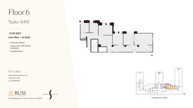 235 Montgomery St, San Francisco, CA for lease Floor Plan- Image 2 of 6