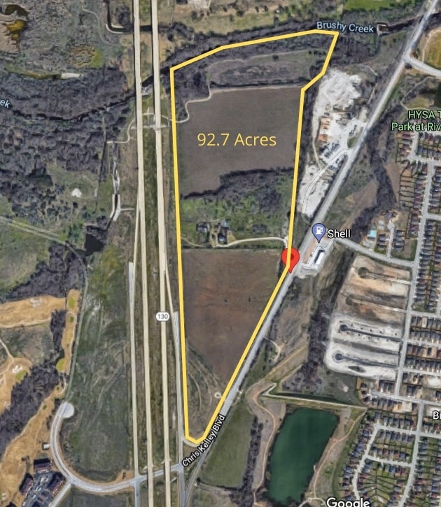 1500 Chris Kelley Blvd, Hutto, TX for sale Aerial- Image 1 of 2