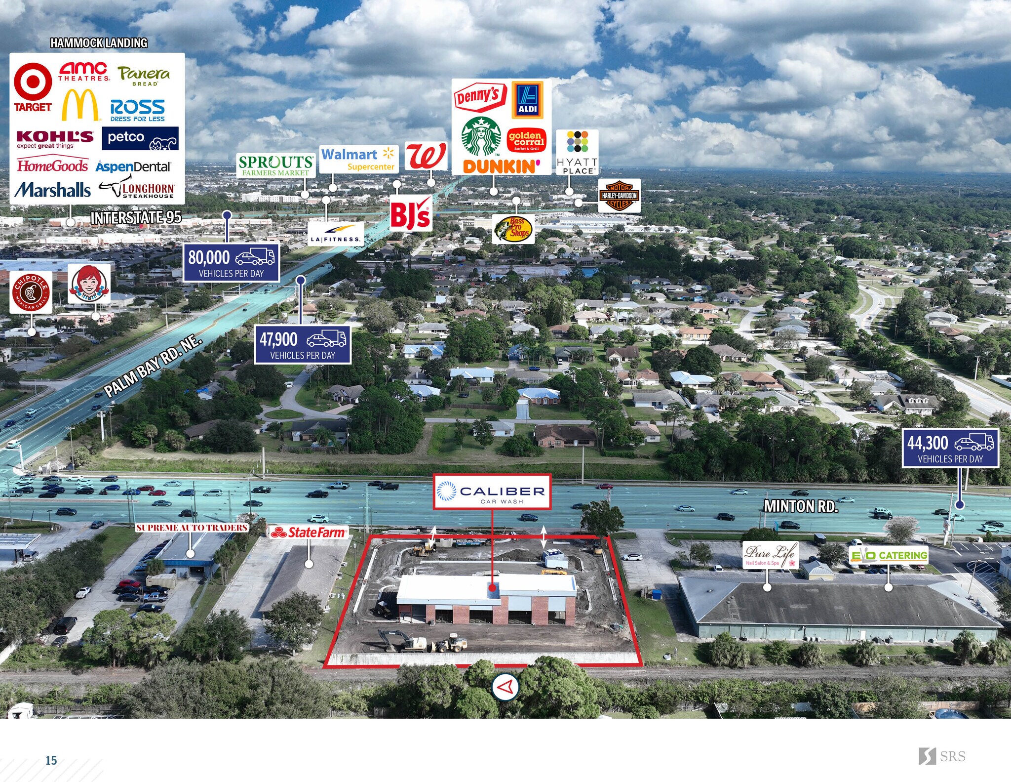 5050 Minton Rd NE, Palm Bay, FL 32907 Caliber Car Wash Palm Bay, FL