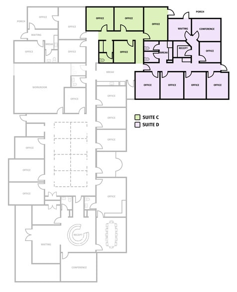 13348 Coursey Blvd, Baton Rouge, LA for lease - Floor Plan - Image 2 of 10