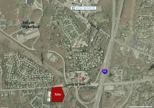 600 Centerville Rd, Warwick, RI - aerial  map view