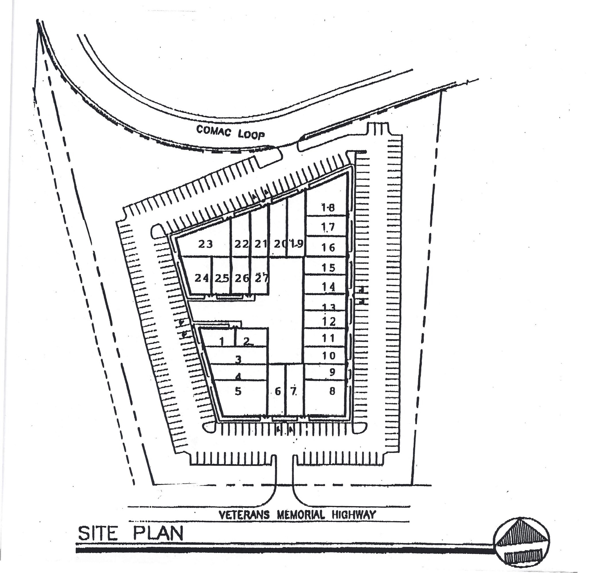 2805 Veterans Memorial Hwy, Ronkonkoma, NY for lease Site Plan- Image 1 of 13