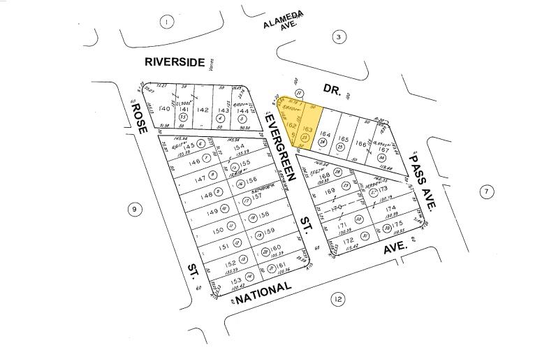 4150 Riverside Dr, Burbank, CA for lease - Plat Map - Image 2 of 7