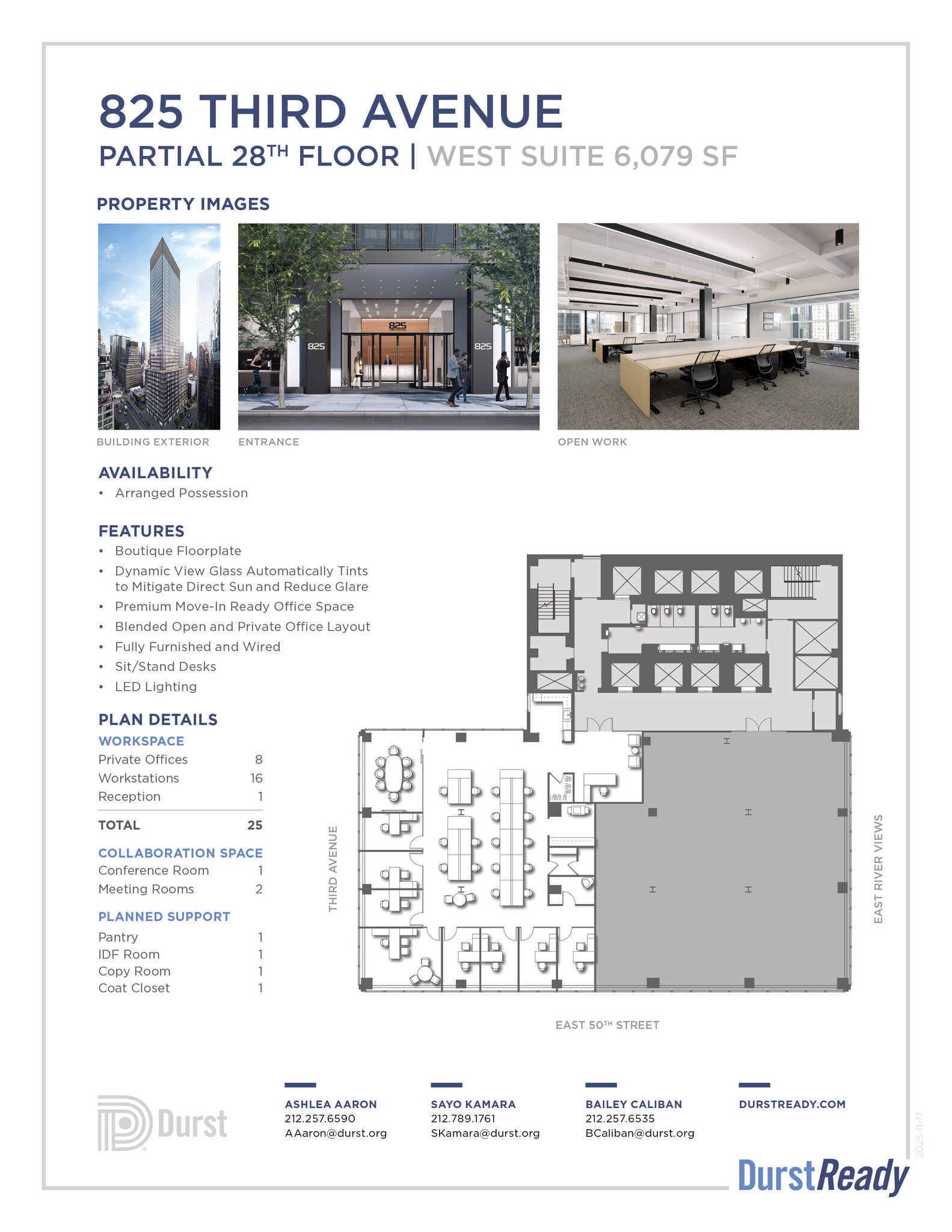 825 Third Ave, New York, NY for lease Interior Photo- Image 1 of 1