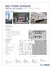 825 Third Ave, New York, NY for lease Interior Photo- Image 1 of 1