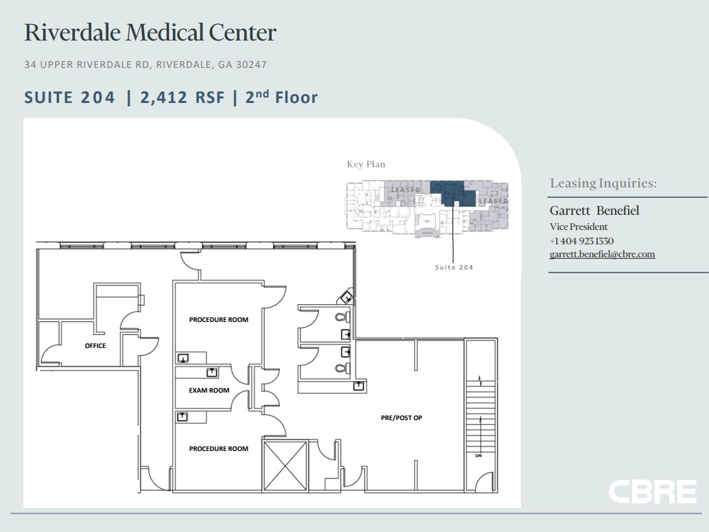 34 Upper Riverdale Rd, Riverdale, GA for lease Floor Plan- Image 1 of 1