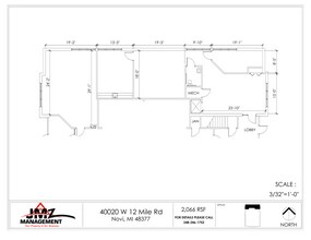 19725 Allen Rd, Brownstown Twp, MI for lease Floor Plan- Image 1 of 1