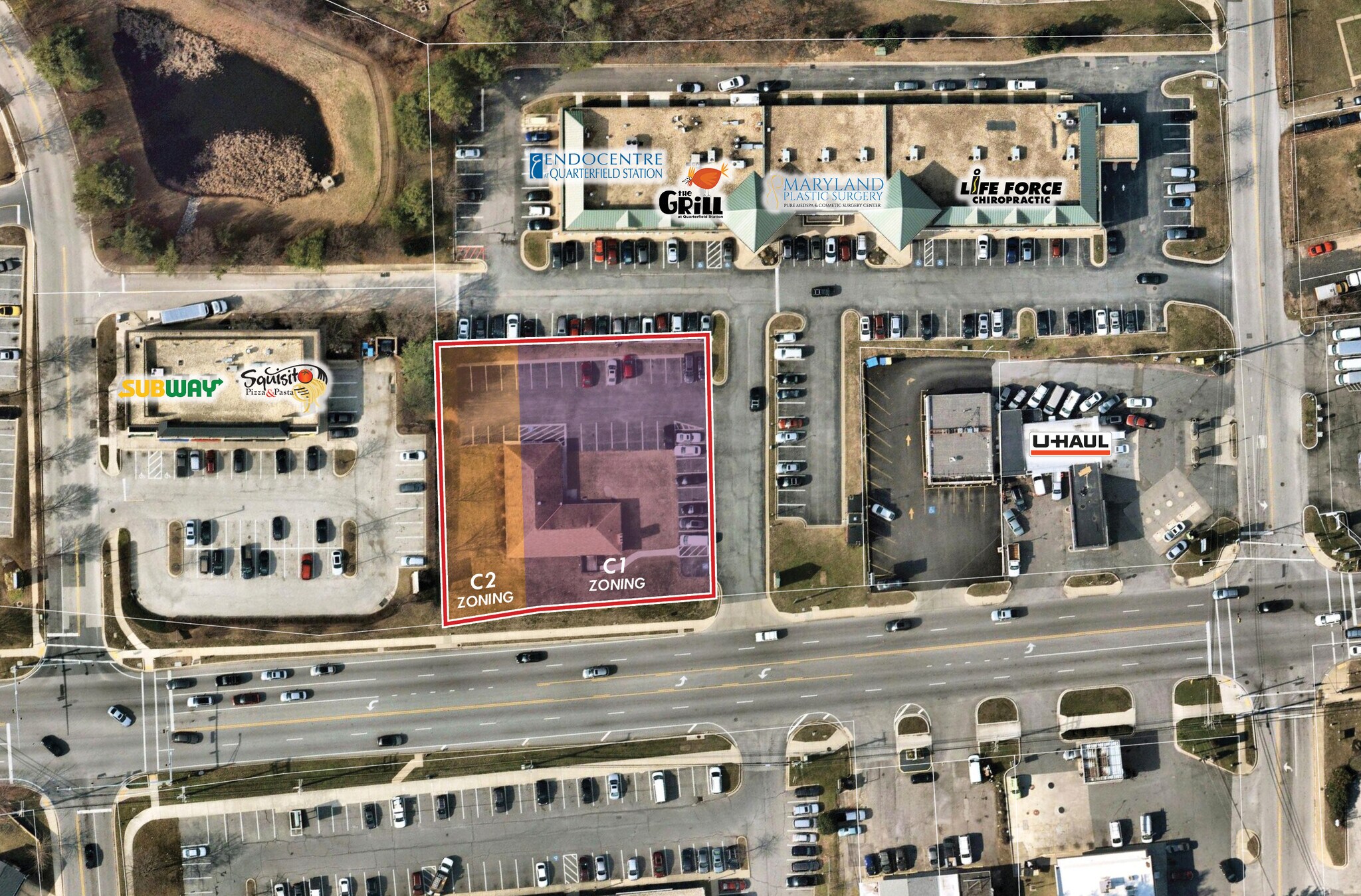 7706 Quarterfield Rd, Glen Burnie, MD for sale Aerial- Image 1 of 1