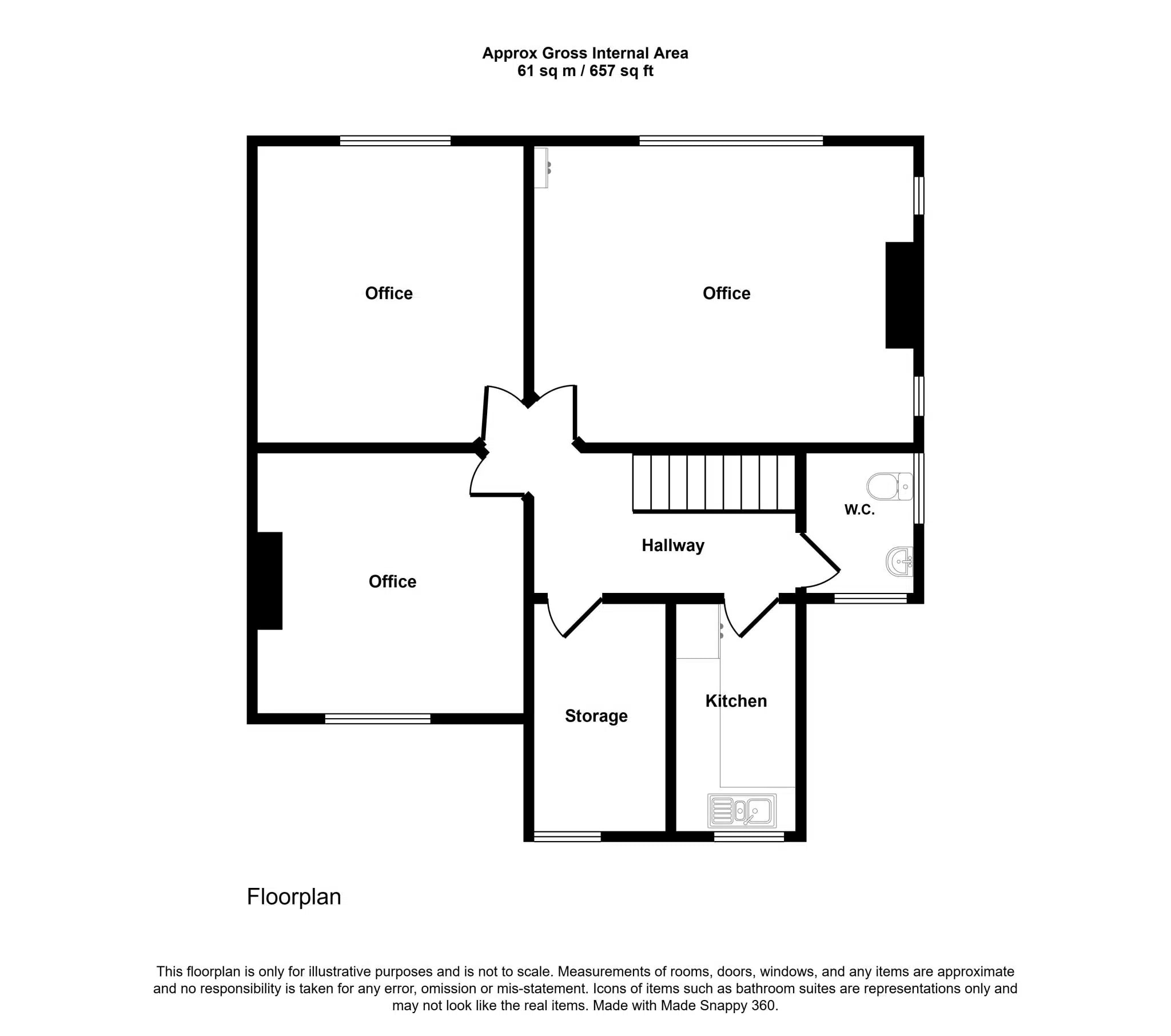 224-226 Stockport Rd, Altrincham for lease Floor Plan- Image 1 of 5