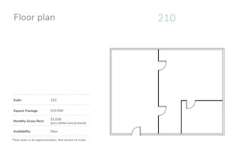 550 W Vista Way, Vista, CA for lease Floor Plan- Image 1 of 1