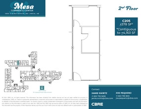 1930 S Alma School Rd, Mesa, AZ for lease Floor Plan- Image 1 of 2