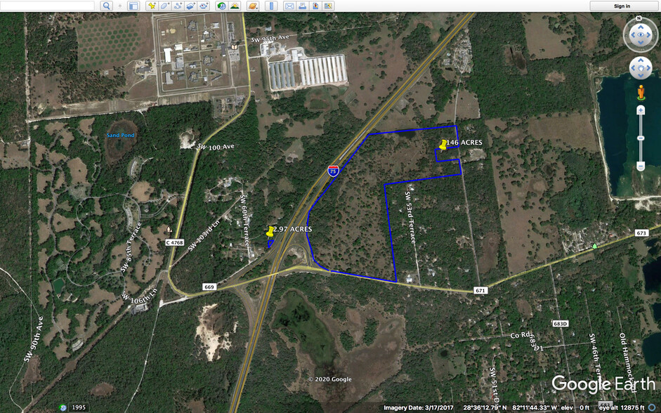 146 Acres I-75 Interchange Land, Bushnell, FL for sale - Building Photo - Image 2 of 23