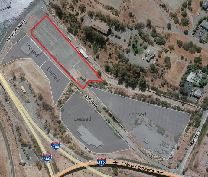 100 Oak Rd, Benicia, CA for lease - Aerial - Image 2 of 2