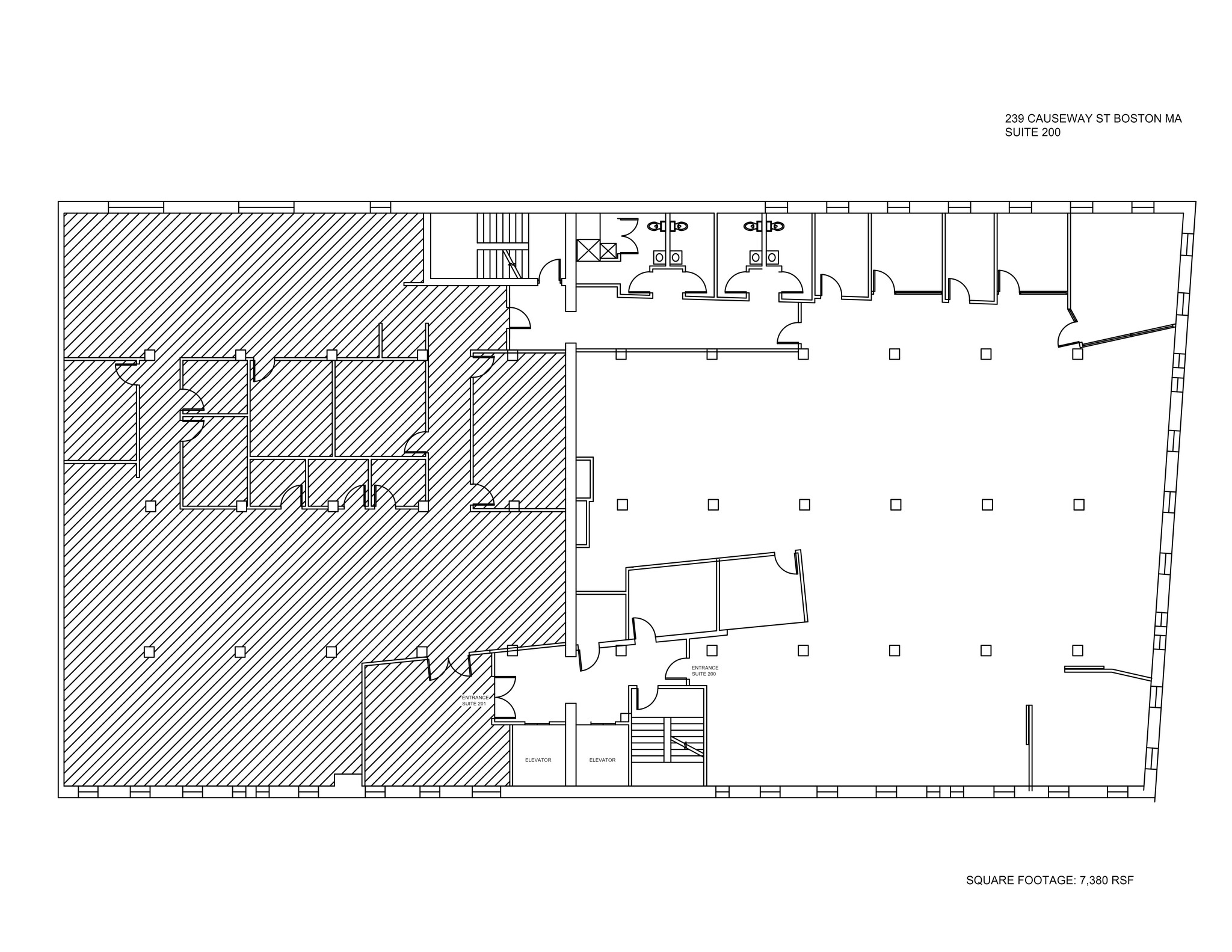 239-245 Causeway St, Boston, MA for lease Site Plan- Image 1 of 1