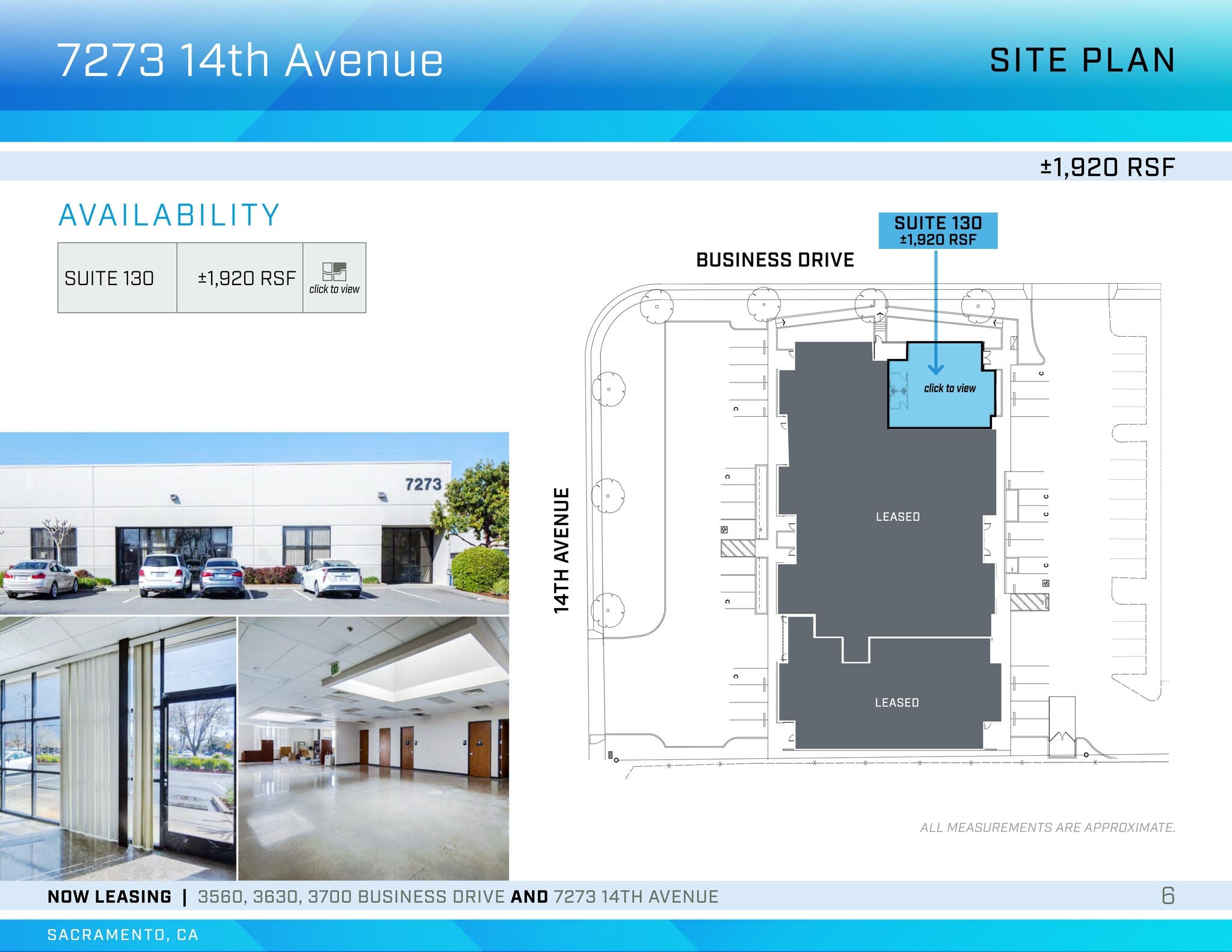 7273 14th Ave, Sacramento, CA for lease Site Plan- Image 1 of 1