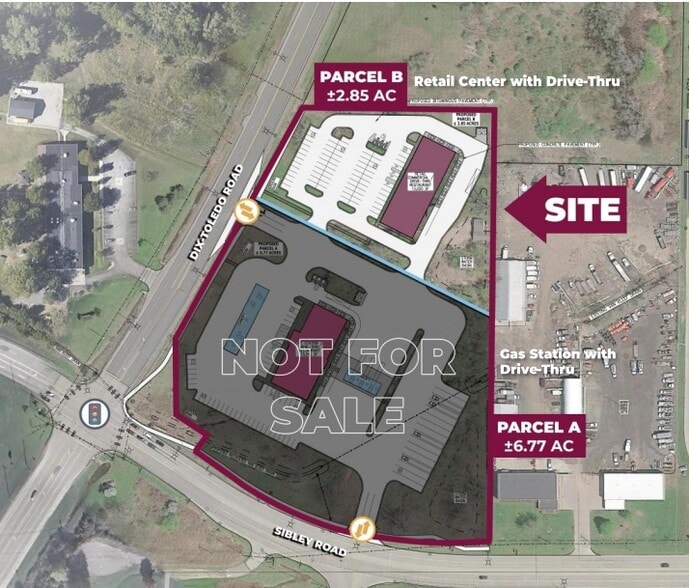 18835 Dix Toledo Hwy, Brownstown, MI for lease - Building Photo - Image 2 of 2