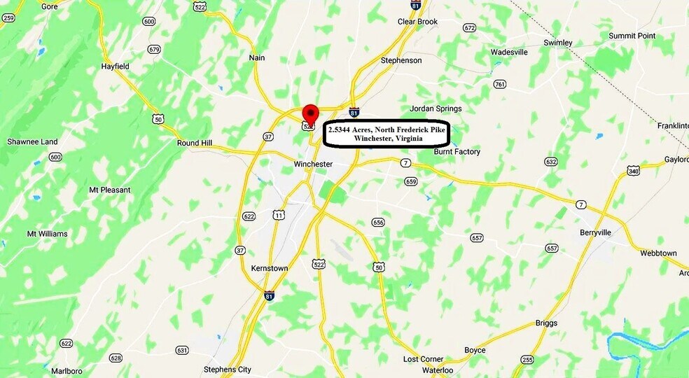 N Frederick Pike, Winchester, VA for sale - Aerial - Image 3 of 3