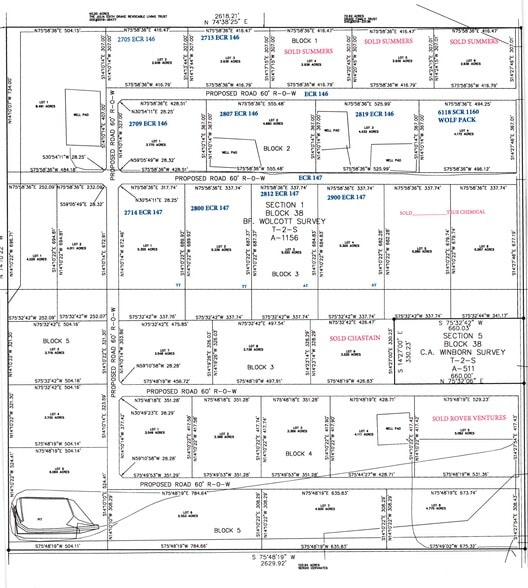 0 E County Road 146, Midland, TX for sale - Site Plan - Image 2 of 2