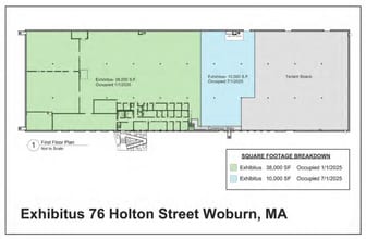 76 Holton St, Woburn, MA for lease Floor Plan- Image 1 of 1
