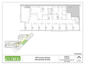 6900 Orchard Lake Rd, West Bloomfield, MI for lease Floor Plan- Image 1 of 1