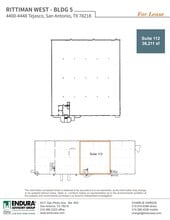 4400-4448 Tejasco, San Antonio, TX for lease Floor Plan- Image 1 of 1