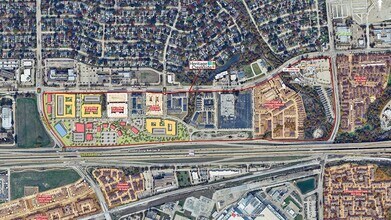 NEC President George Bush Turnpike & Custer Rd, Plano, TX - AERIAL map view
