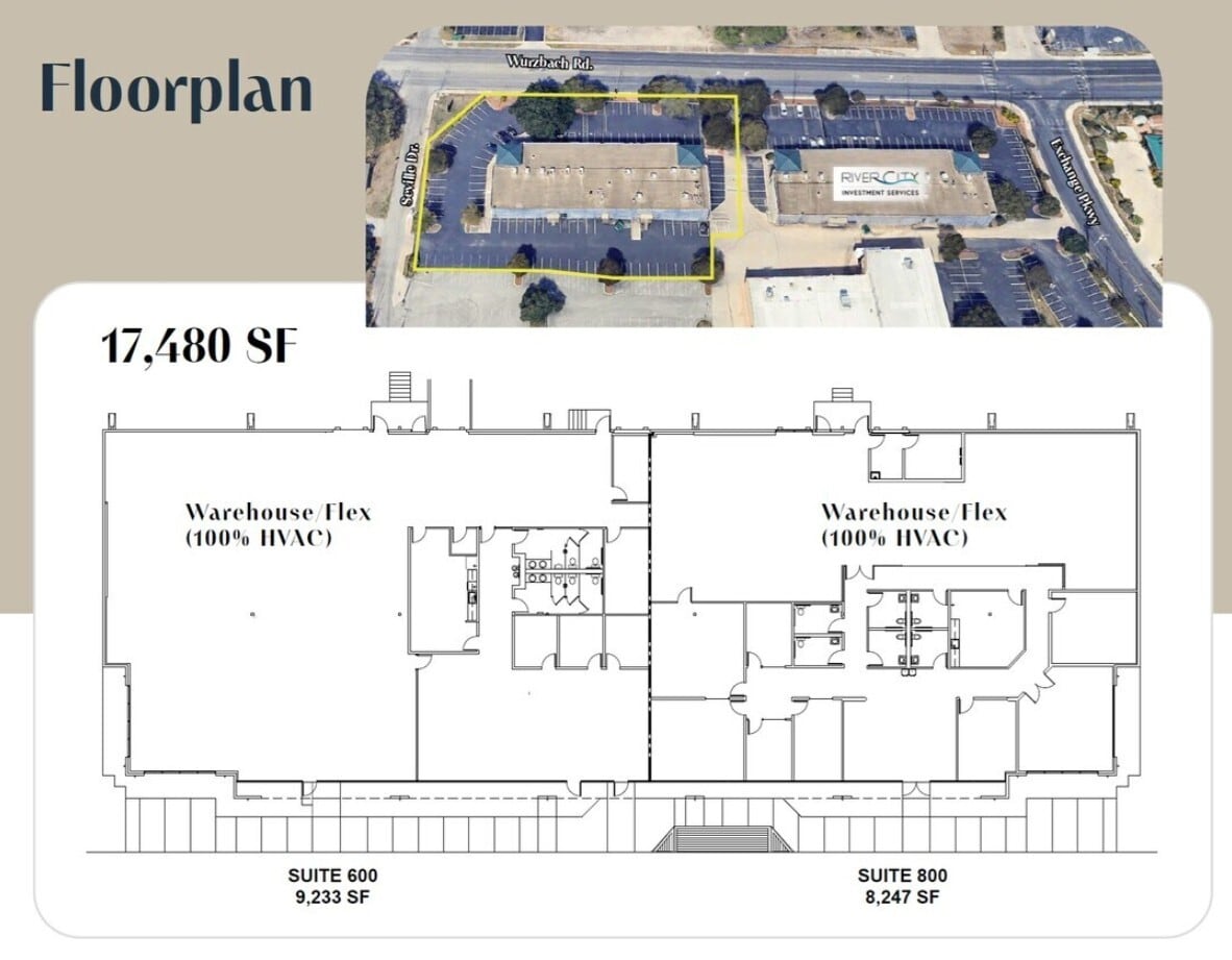 5300 Wurzbach Rd, San Antonio, TX for lease Floor Plan- Image 1 of 1