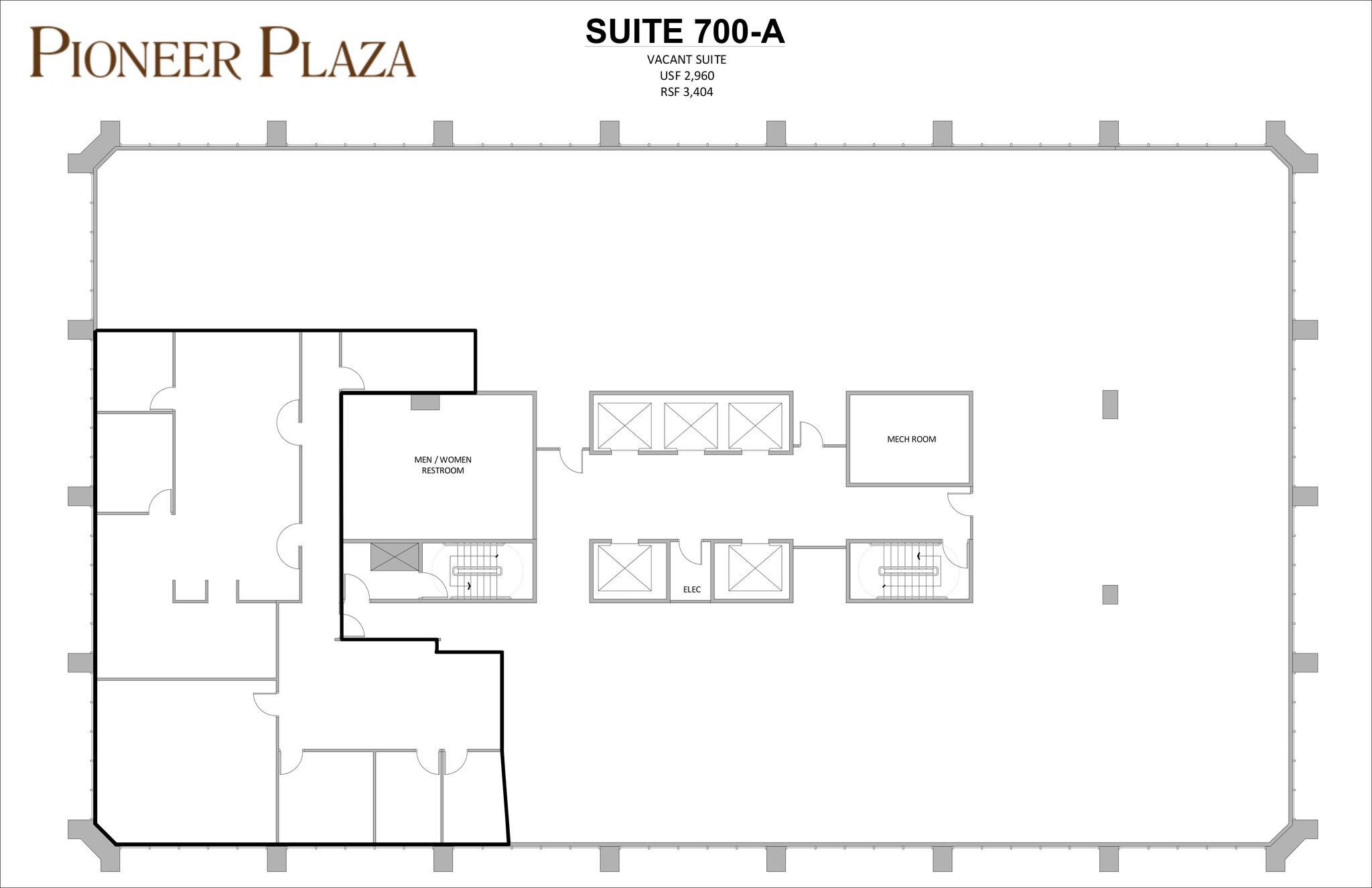 900 Fort Street Mall, Honolulu, HI for lease Site Plan- Image 1 of 1