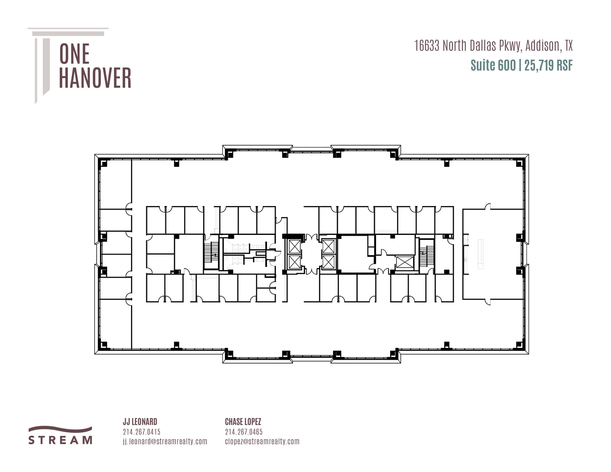 16633 N Dallas Pky, Addison, TX for lease Floor Plan- Image 1 of 1