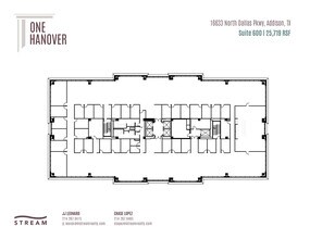 16633 N Dallas Pky, Addison, TX for lease Floor Plan- Image 1 of 1