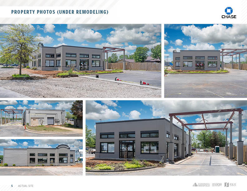 1250 Market Square Dr, Springdale, AR 72762 Chase Bank Absolute NNN