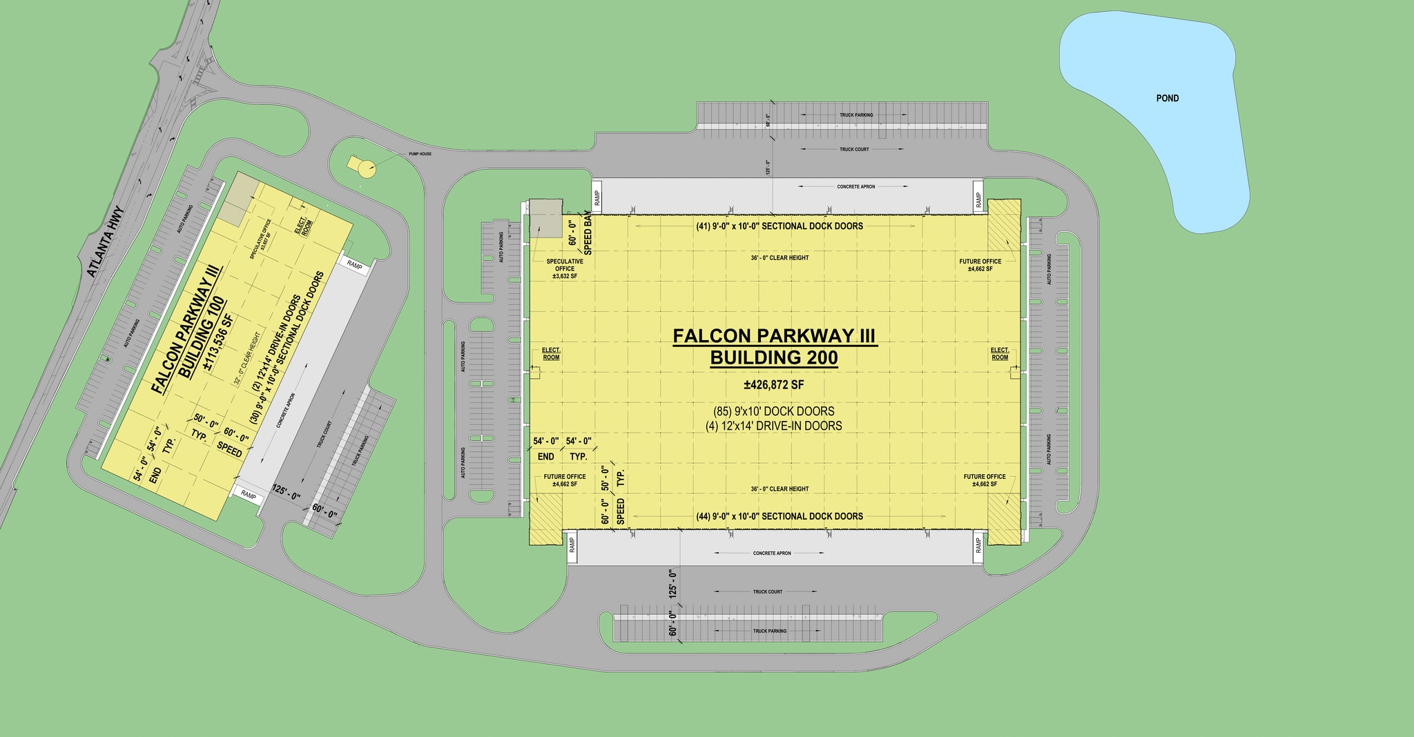 Alliance 985 Business Park - Building 200, Flowery Branch, GA for lease Building Photo- Image 1 of 1